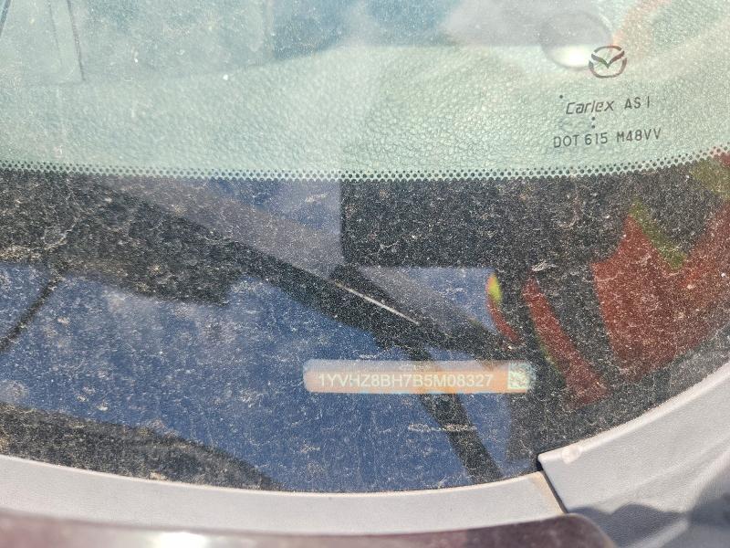 54184346 :رقم المزاد ، 1YVHZ8BH7B5M08327 vin ، 2011 Mazda 6 مزاد بيع