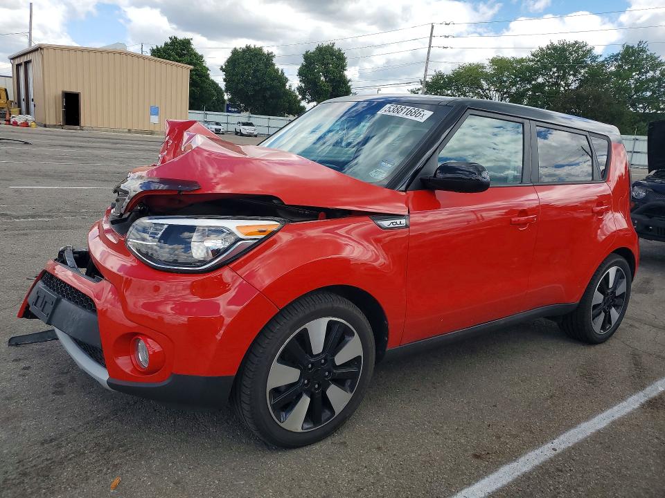 53881686 :رقم المزاد ، KNDJP3A55K7657253 vin ، 2019 Kia Soul مزاد بيع