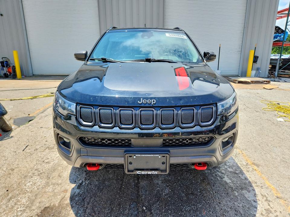 Aukcja sprzedaży 2022 Jeep Compass, vin: 3C4NJDDB7NT163387, numer aukcji: 53909066