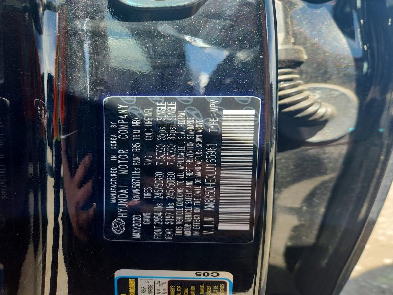 Aukcja sprzedaży 2020 Hyundai Palisade, vin: KM8R5DHE0LU165961, numer aukcji: 55056376