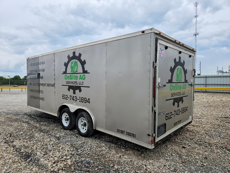 52208216 :رقم المزاد ، 7NGBE2023ND000233 vin ، 2022 Patriot Cargo Enclosed مزاد بيع