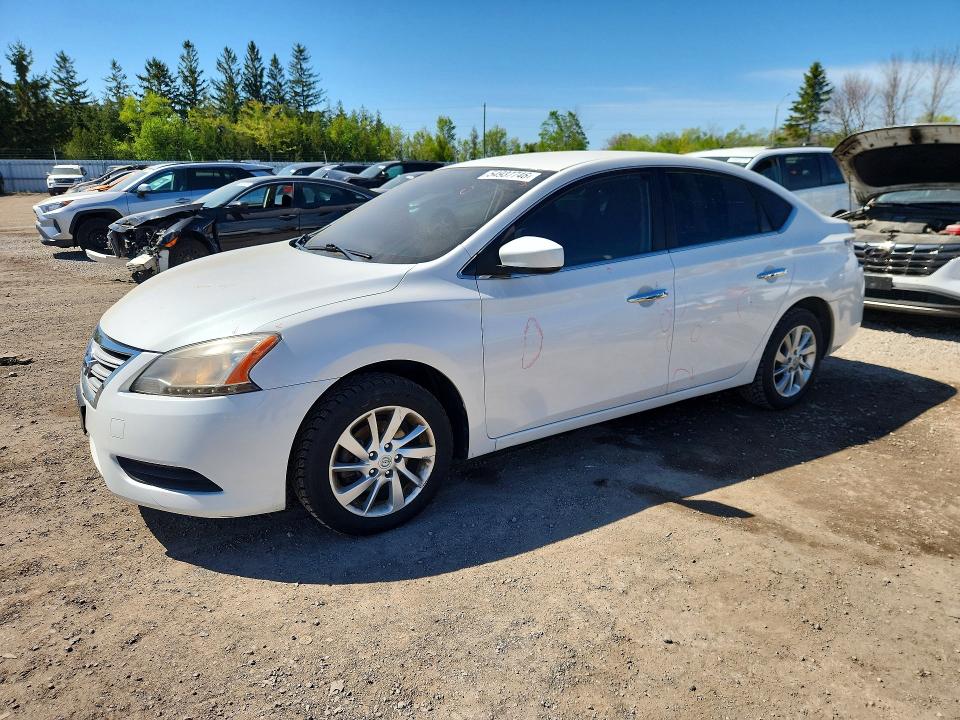 2015 Nissan Sentra მანქანა იყიდება აუქციონზე, vin: 3N1AB7AP5FL670113, აუქციონის ნომერი: 54937746