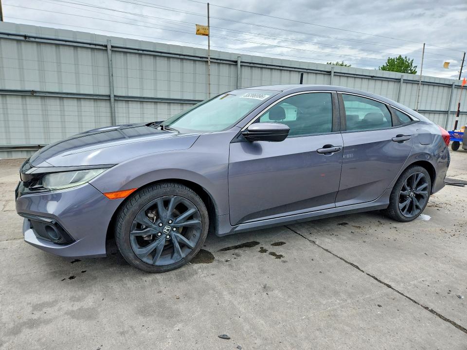 Aukcja sprzedaży 2019 Honda Civic, vin: 19XFC2E81KE003589, numer aukcji: 55206996