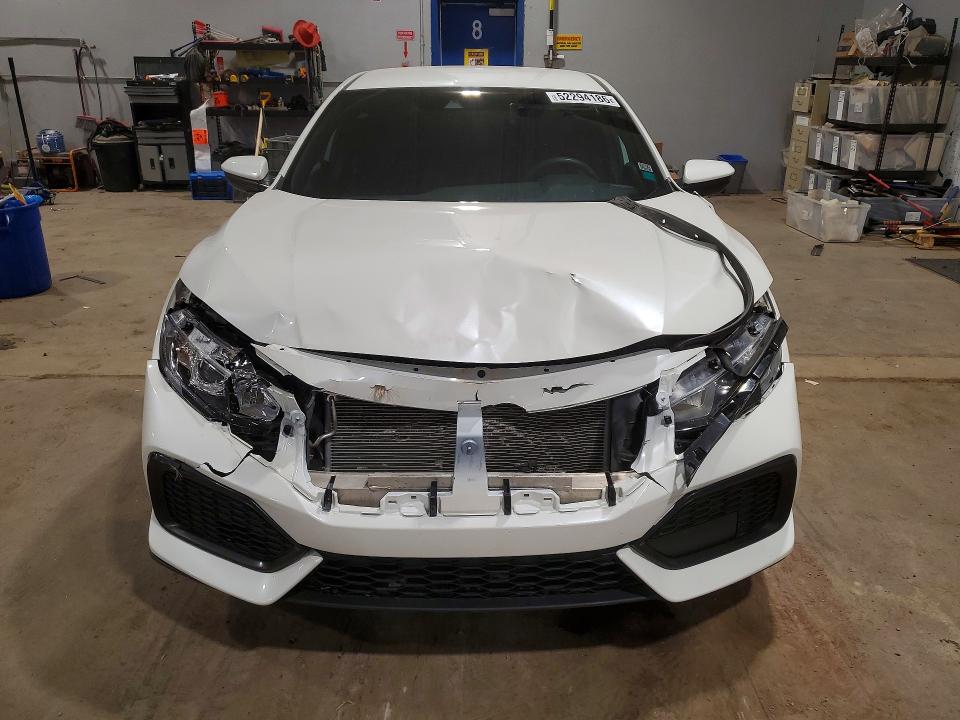 52294186 :رقم المزاد ، SHHFK7G39KU305691 vin ، 2019 Honda Civic Lx 4dr Hatchback مزاد بيع
