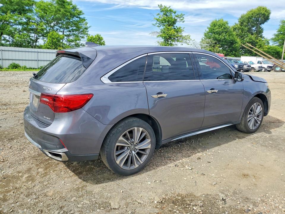 2018 Acura Mdx მანქანა იყიდება აუქციონზე, vin: 5J8YD4H54JL010126, აუქციონის ნომერი: 54996906
