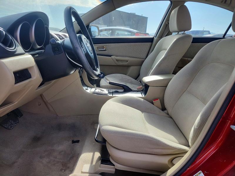 53118836 :رقم المزاد ، JM1BK12F281157402 vin ، 2008 Mazda 3 مزاد بيع