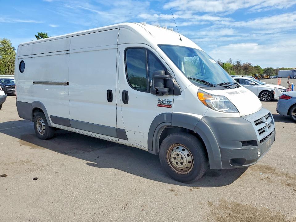 2016 Ram Promaster 3500 მანქანა იყიდება აუქციონზე, vin: 3C6URVJG2GE101937, აუქციონის ნომერი: 53862176