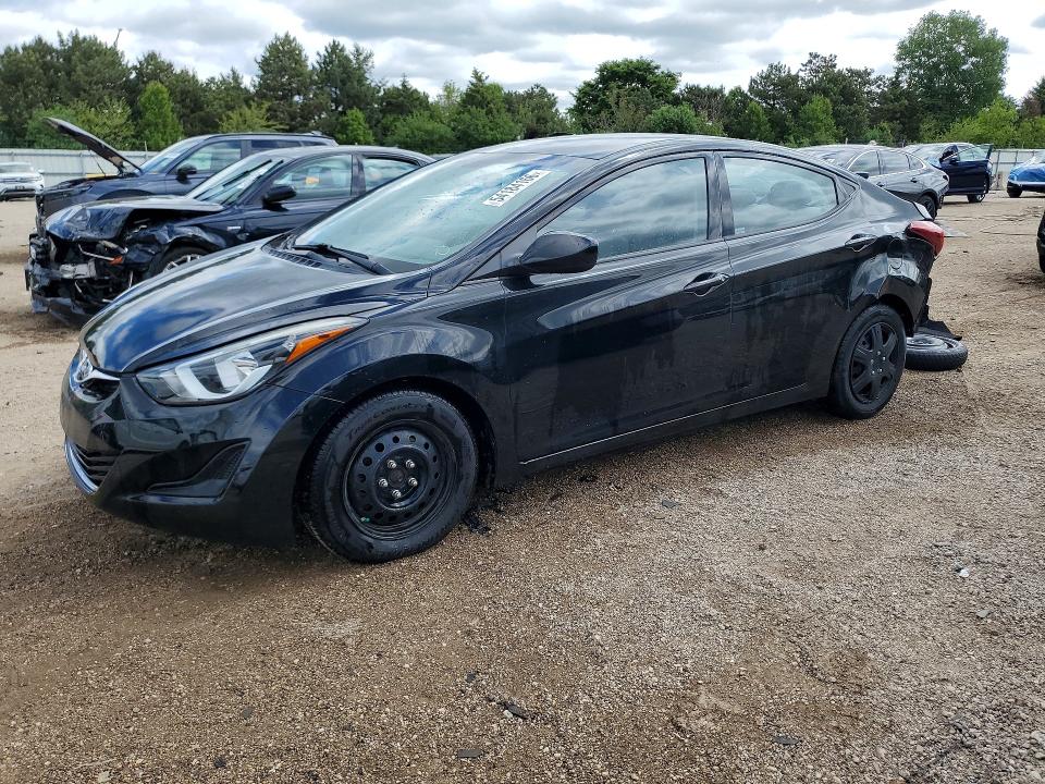 2016 Hyundai Elantra მანქანა იყიდება აუქციონზე, vin: 5NPDH4AE4GH756374, აუქციონის ნომერი: 54184166