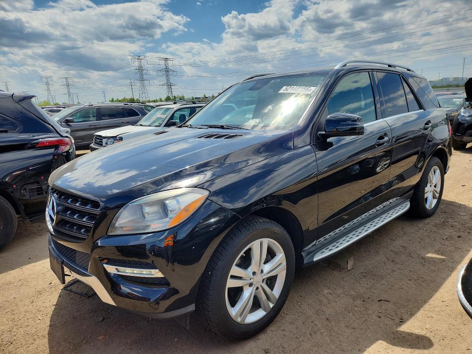 Auction sale of the 2013 Mercedes-benz Ml, vin: 4JGDA2EB2DA230235, lot number: 52148156