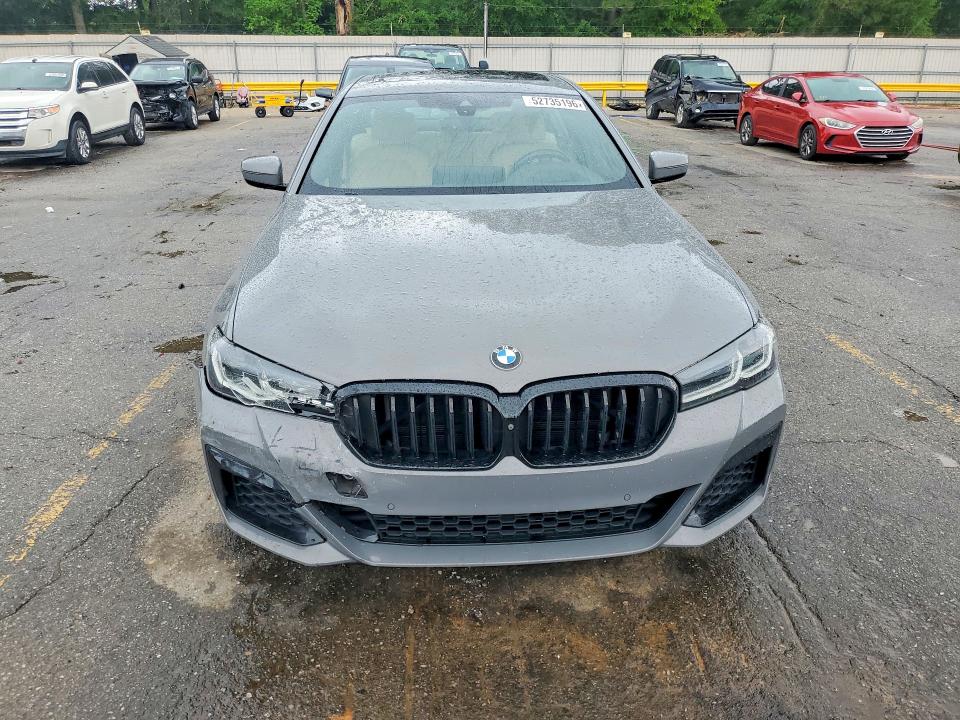 52735196 :رقم المزاد ، WBA53BH04MCF27802 vin ، 2021 Bmw 530 مزاد بيع