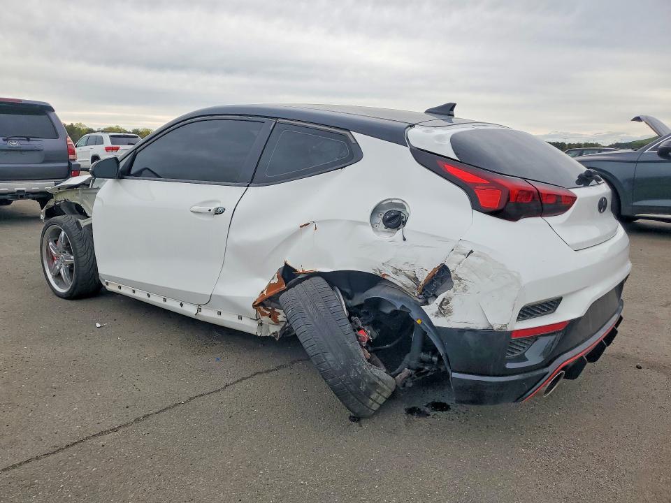 2021 Hyundai Veloster N მანქანა იყიდება აუქციონზე, vin: KMHT36AH6MU010389, აუქციონის ნომერი: 53089576