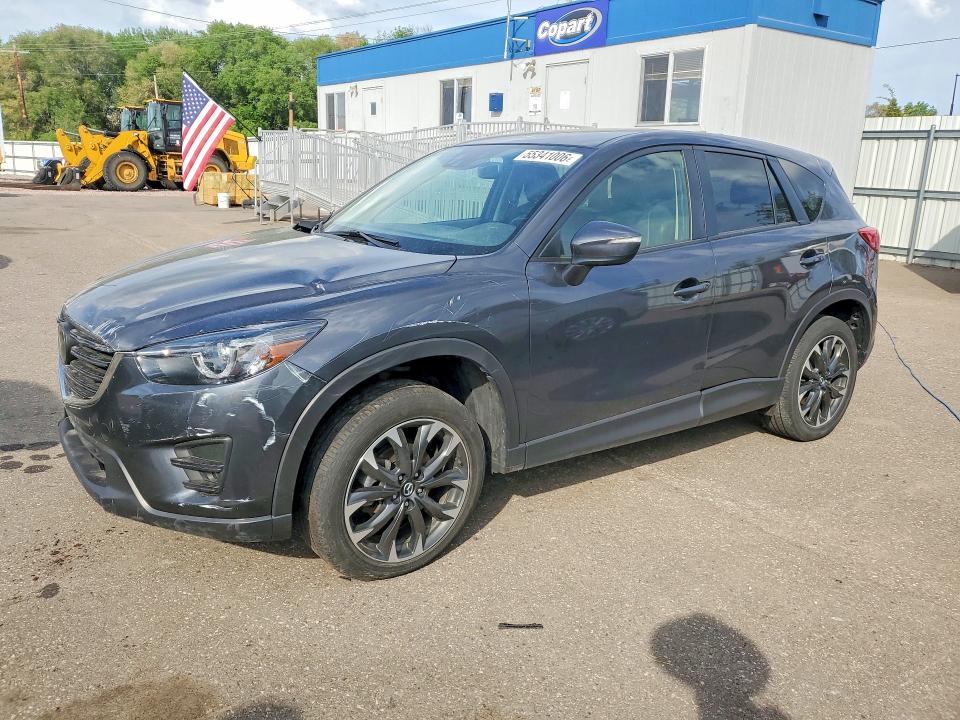 2016 Mazda Cx-5 Touring მანქანა იყიდება აუქციონზე, vin: JM3KE4DY7G0888040, აუქციონის ნომერი: 55341006