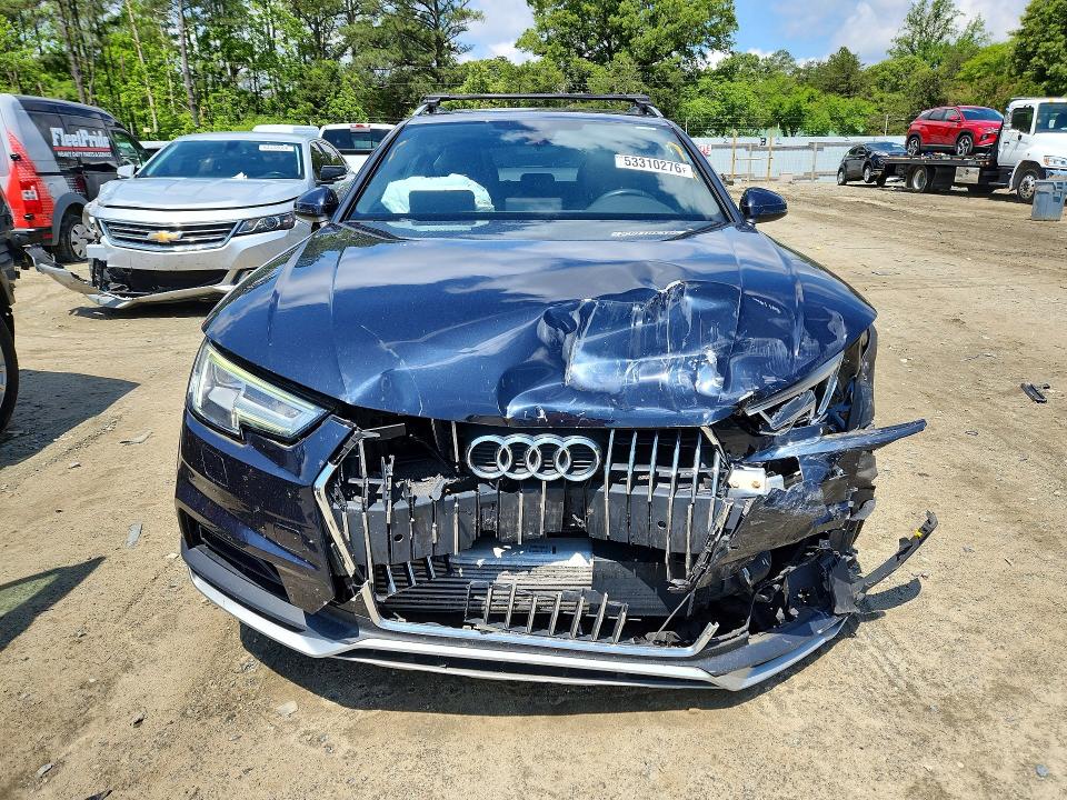 2018 Audi A4 Allroad მანქანა იყიდება აუქციონზე, vin: WA18NAF43JA006157, აუქციონის ნომერი: 53310276