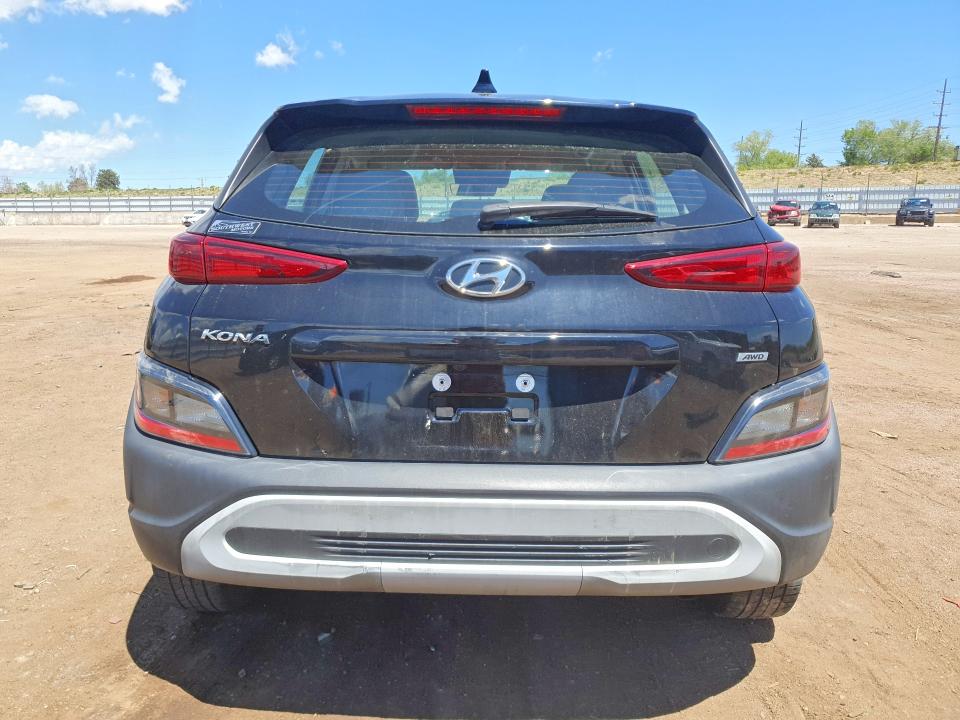 2022 Hyundai Kona მანქანა იყიდება აუქციონზე, vin: KM8K2CAB9NU805768, აუქციონის ნომერი: 52669906