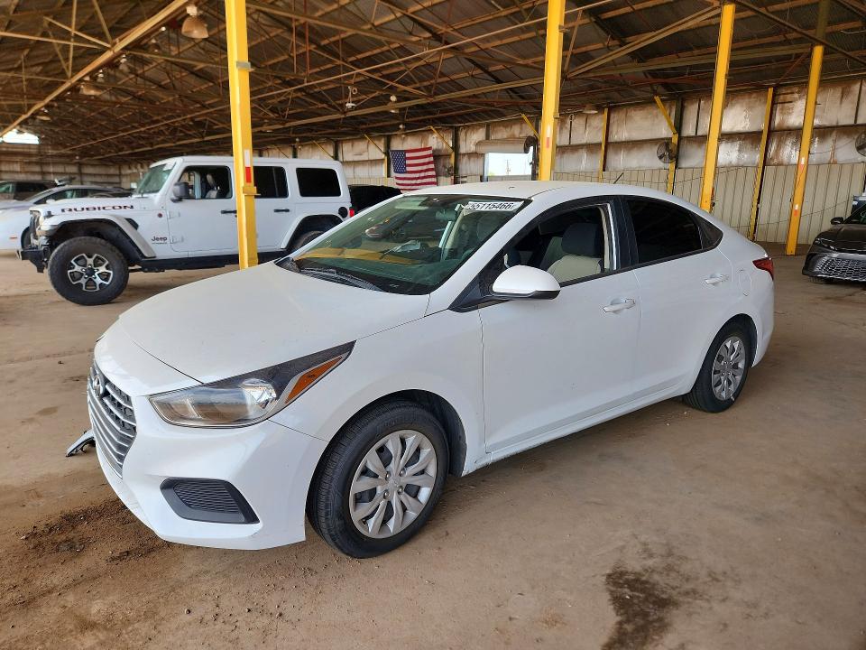 2022 Hyundai Accent მანქანა იყიდება აუქციონზე, vin: 3KPC24A64NE158289, აუქციონის ნომერი: 55115466