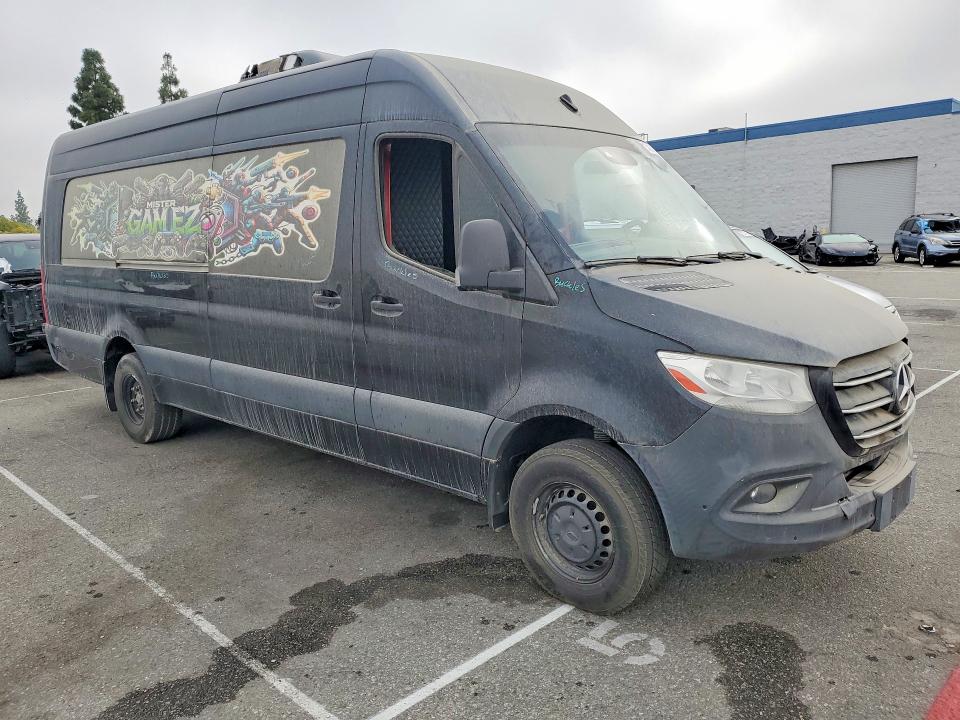 2019 Mercedes-benz Sprinter მანქანა იყიდება აუქციონზე, vin: WD4PF1CD4KP180035, აუქციონის ნომერი: 53059916