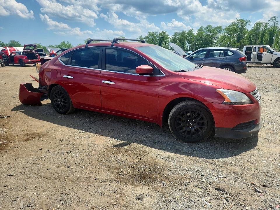 53839746 :رقم المزاد ، 3N1AB7AP3DL633865 vin ، 2013 Nissan Sentra مزاد بيع