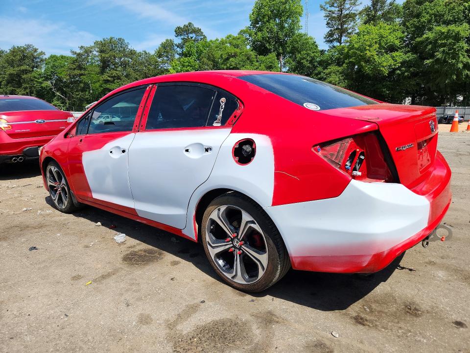 2012 Honda Civic მანქანა იყიდება აუქციონზე, vin: 2HGFB6E52CH706528, აუქციონის ნომერი: 52664566