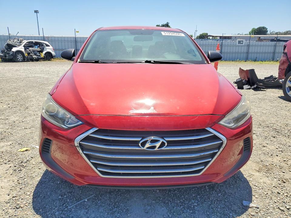 51294596 :رقم المزاد ، KMHD84LF8HU417657 vin ، 2017 Hyundai Elantra مزاد بيع