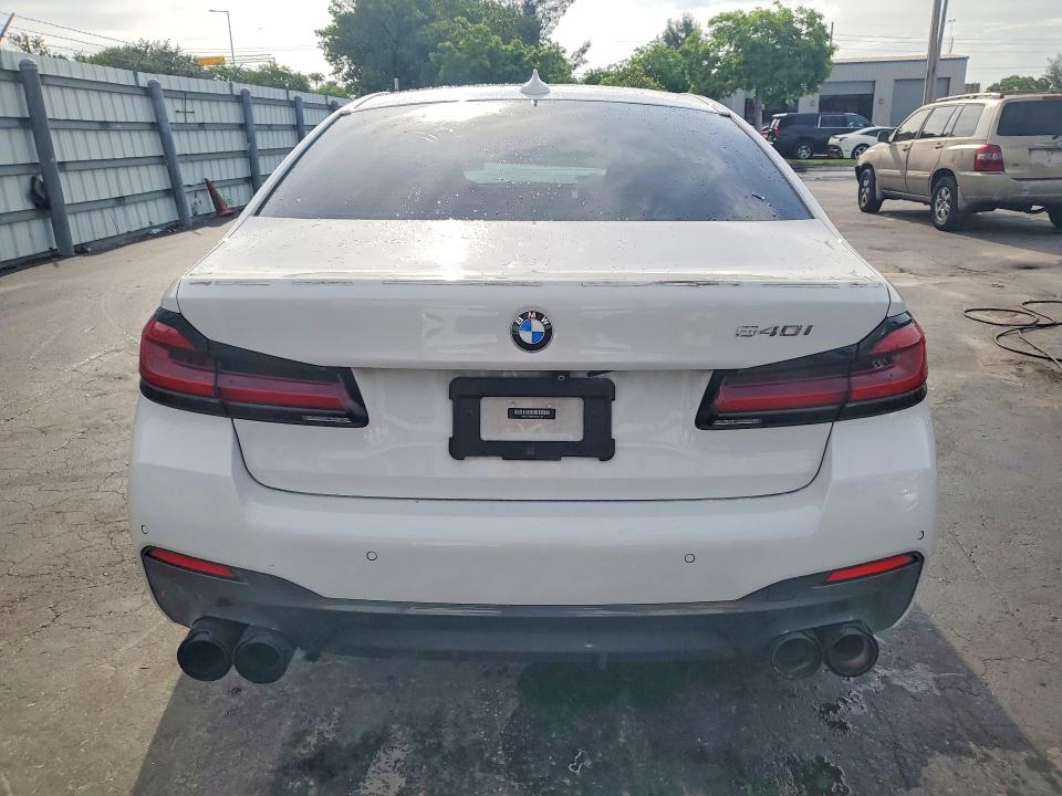 2021 Bmw 540 მანქანა იყიდება აუქციონზე, vin: WBA53BJ06MWX35167, აუქციონის ნომერი: 55457826