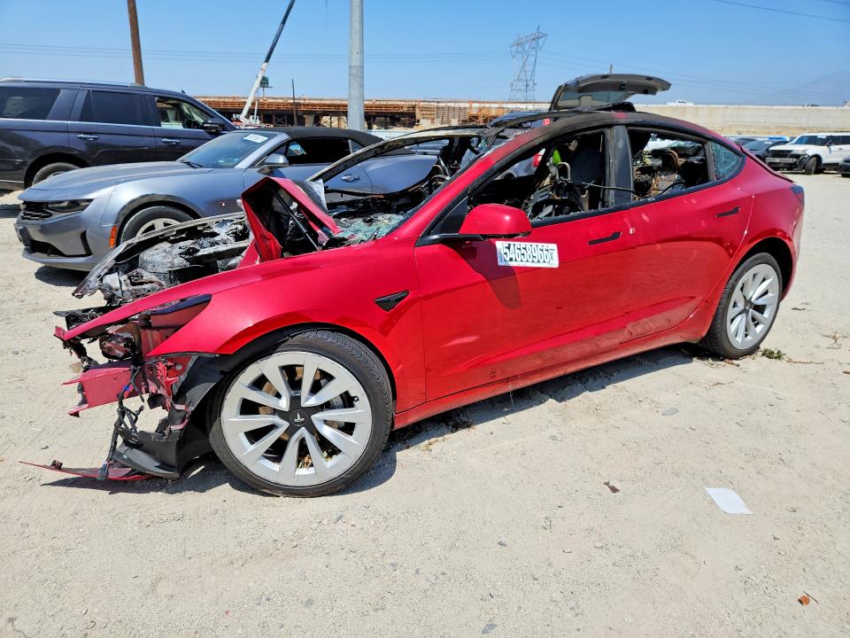 Aukcja sprzedaży 2022 Tesla Model 3, vin: 5YJ3E1EB0NF289842, numer aukcji: 54658966