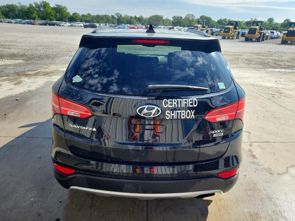 52673136 :رقم المزاد ، 5XYZUDLBXGG311293 vin ، 2016 Hyundai Santa Fe Sport مزاد بيع
