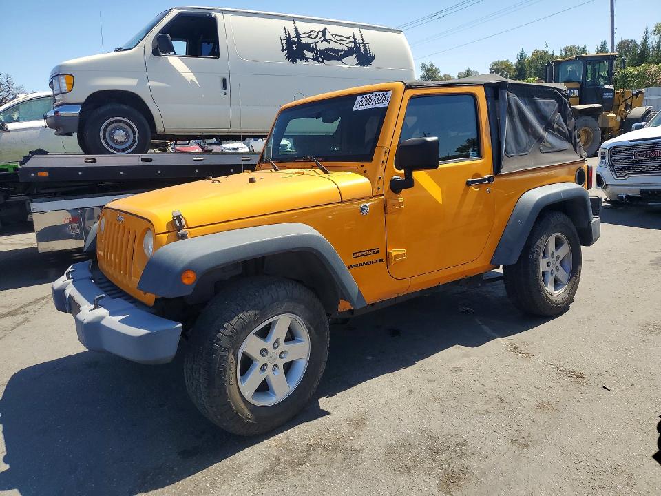 52967326 :رقم المزاد ، 1C4AJWAGXDL508254 vin ، 2013 Jeep Wrangler مزاد بيع