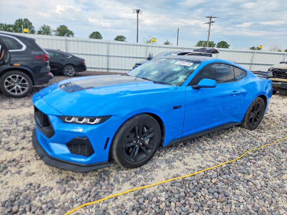 53656776 :رقم المزاد ، 1FA6P8CF6R5414443 vin ، 2024 Ford Mustang مزاد بيع