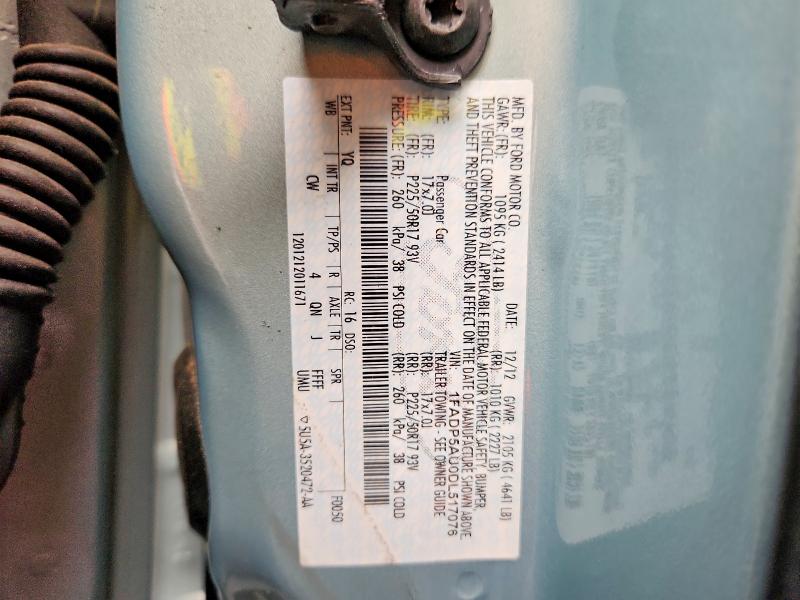 Aukcja sprzedaży 2013 Ford C-max, vin: 1FADP5AU0DL517076, numer aukcji: 55008576