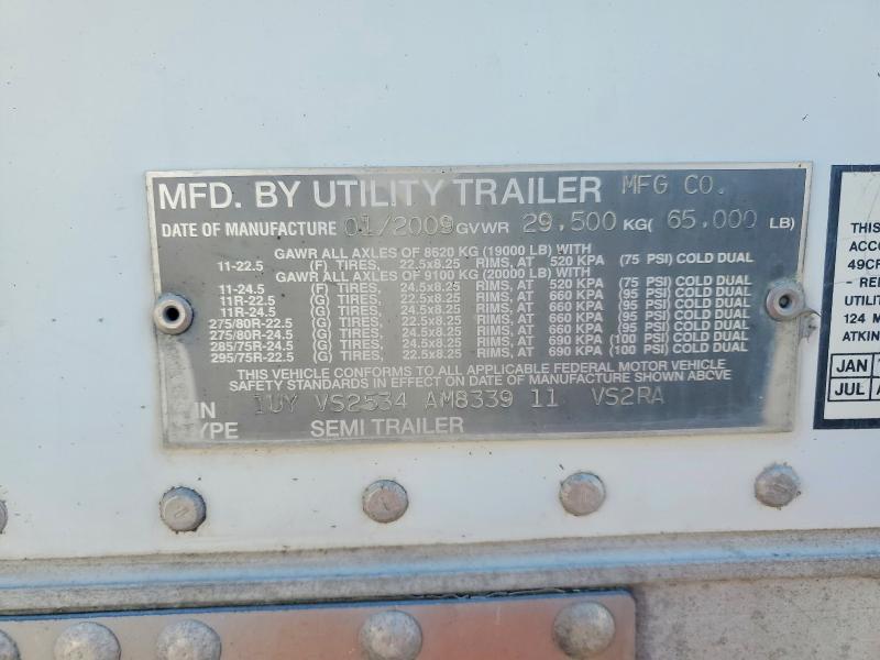Aukcja sprzedaży 2010 Utility Reefer Trailer, vin: 1UYVS2534AM833911, numer aukcji: 52695286