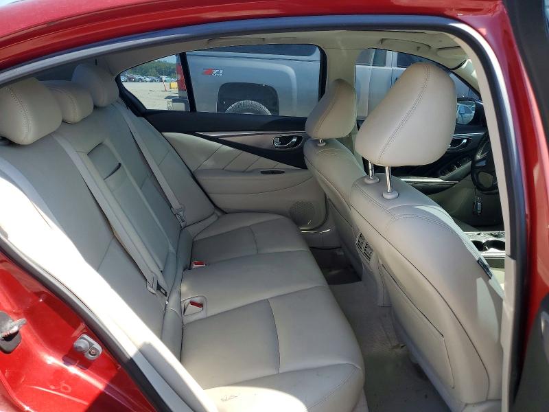 2014 Infiniti Q50 მანქანა იყიდება აუქციონზე, vin: JN1BV7AR2EM700430, აუქციონის ნომერი: 53927846