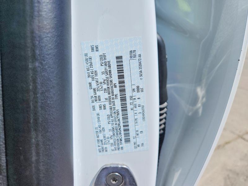 52565916 :رقم المزاد ، 1FMCU9GN2RUA77851 vin ، 2024 Ford Escape مزاد بيع