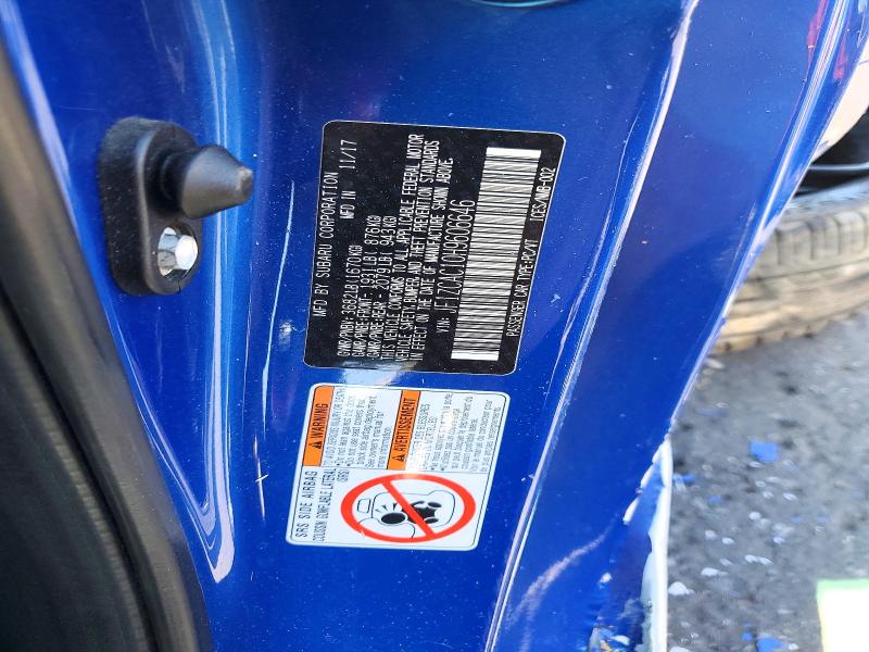 2017 Subaru Brz მანქანა იყიდება აუქციონზე, vin: JF1ZCAC10H9606646, აუქციონის ნომერი: 53575716
