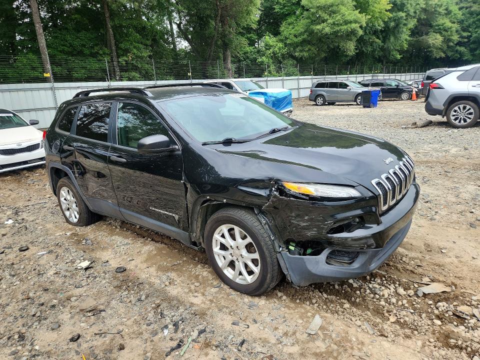 2016 Jeep Cherokee მანქანა იყიდება აუქციონზე, vin: 1C4PJLAB8GW165847, აუქციონის ნომერი: 55359126