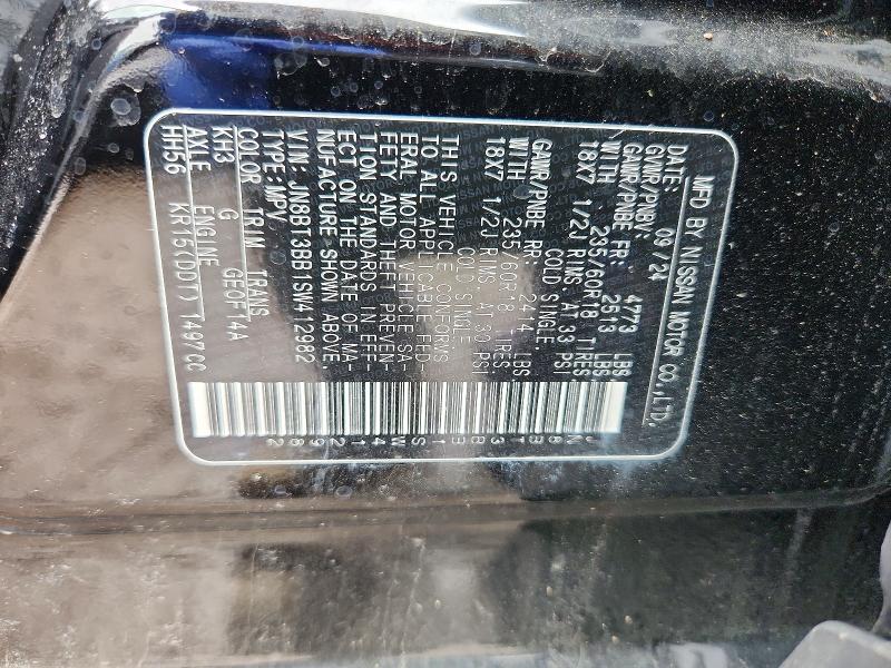 Продажа на аукционе авто 2025 Nissan Rogue, vin: JN8BT3BB1SW412982, номер лота: 52605206