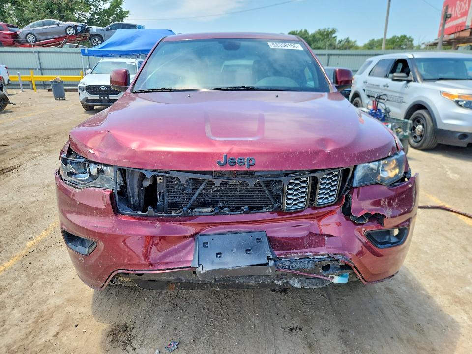 53358166 :رقم المزاد ، 1C4RJFAG9KC678640 vin ، 2019 Jeep Grand Cherokee مزاد بيع