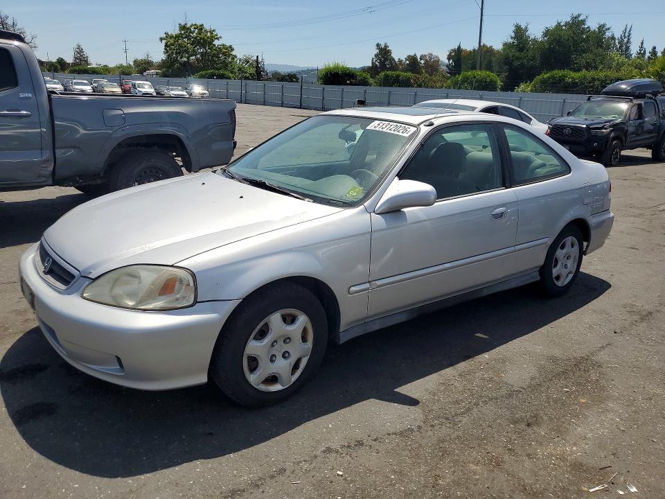 2000 Honda Civic მანქანა იყიდება აუქციონზე, vin: 1HGEJ8242YL013331, აუქციონის ნომერი: 51312026