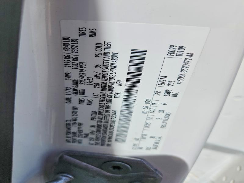 Продажа на аукционе авто 2014 Ford Escape, vin: 1FMCU9J93EUB72344, номер лота: 51572656