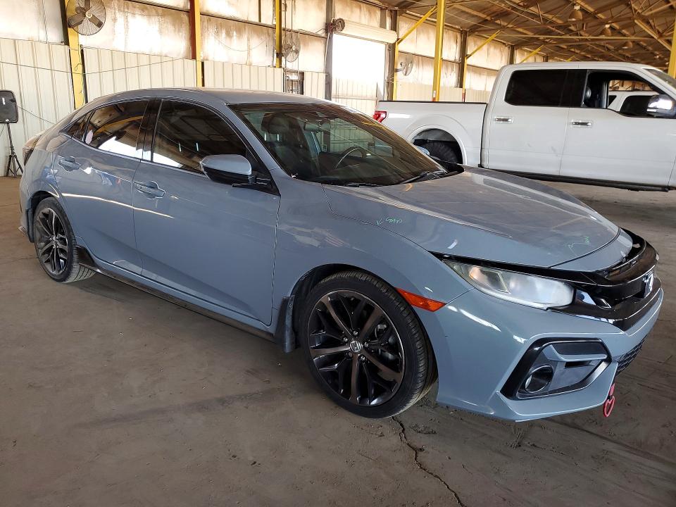 53986366 :رقم المزاد ، SHHFK7H44MU218470 vin ، 2021 Honda Civic مزاد بيع