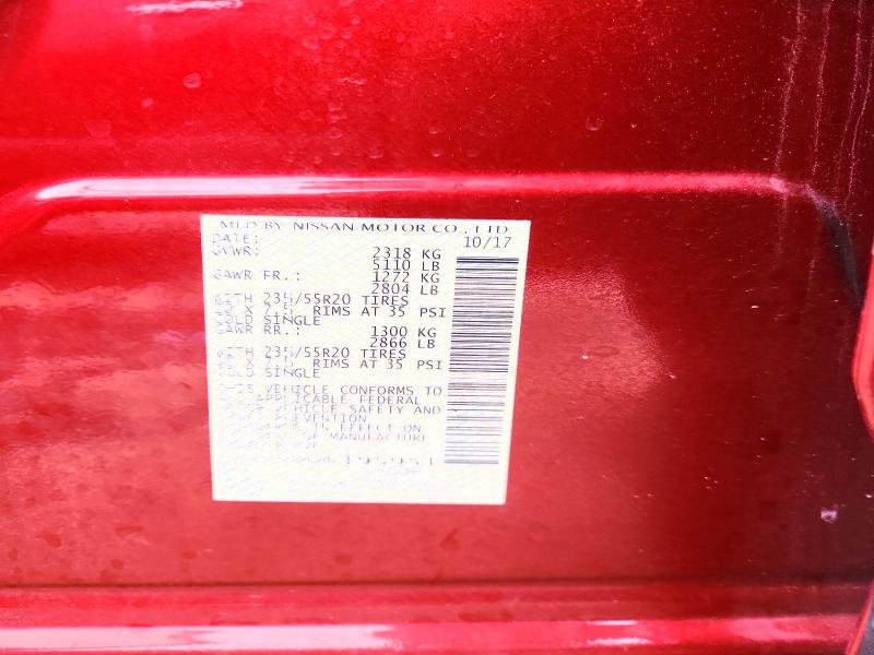 Aukcja sprzedaży 2017 Nissan Murano, vin: 5N1AZ2MG6HN195951, numer aukcji: 53135216
