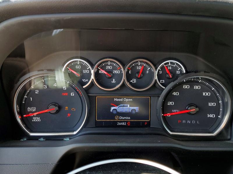 53139536 :رقم المزاد ، 1GCPWDED7NZ104066 vin ، 2022 Chevrolet Silverado Ltd مزاد بيع