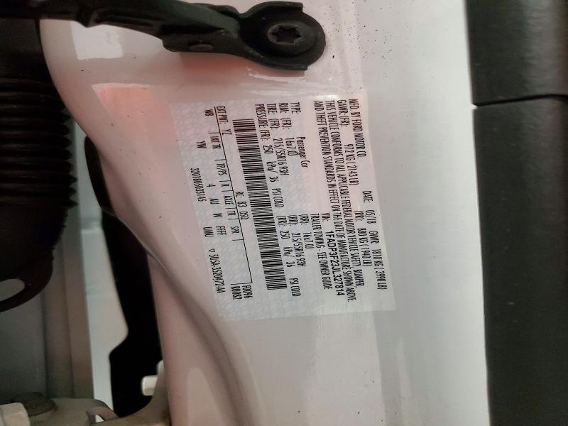 Продаж на аукціоні авто 2018 Ford Focus, vin: 1FADP3F23JL327814, номер лоту: 54516196