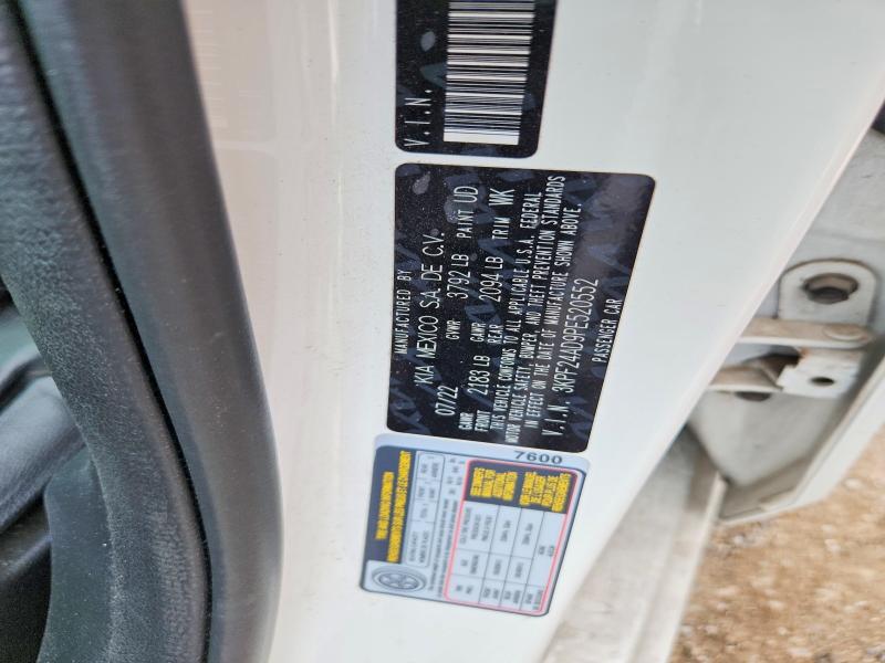 54004716 :رقم المزاد ، 3KPF24AD9PE520552 vin ، 2023 Kia Forte مزاد بيع