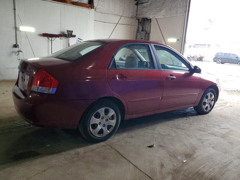2009 Kia Spectra მანქანა იყიდება აუქციონზე, vin: KNAFE221595601737, აუქციონის ნომერი: 51590186