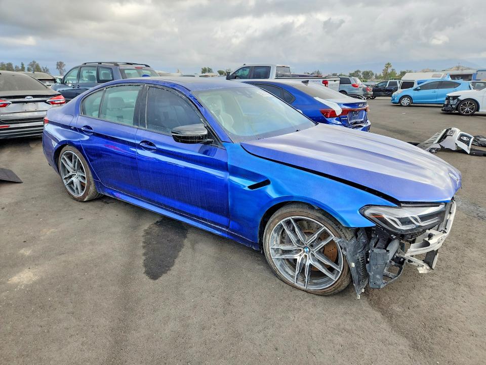 2022 Bmw M5 მანქანა იყიდება აუქციონზე, vin: WBS83CH05NCH70776, აუქციონის ნომერი: 52031526