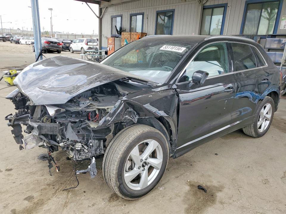 2021 Audi Q3 მანქანა იყიდება აუქციონზე, vin: WA1AUCF32M1097773, აუქციონის ნომერი: 55110156