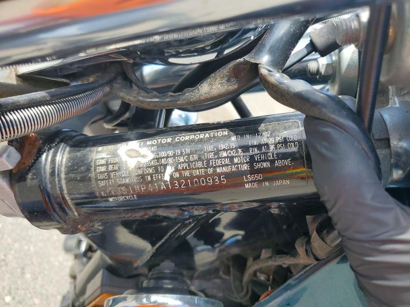 54847046 :رقم المزاد ، JS1NP41A132100935 vin ، 2003 Suzuki Ls650 مزاد بيع