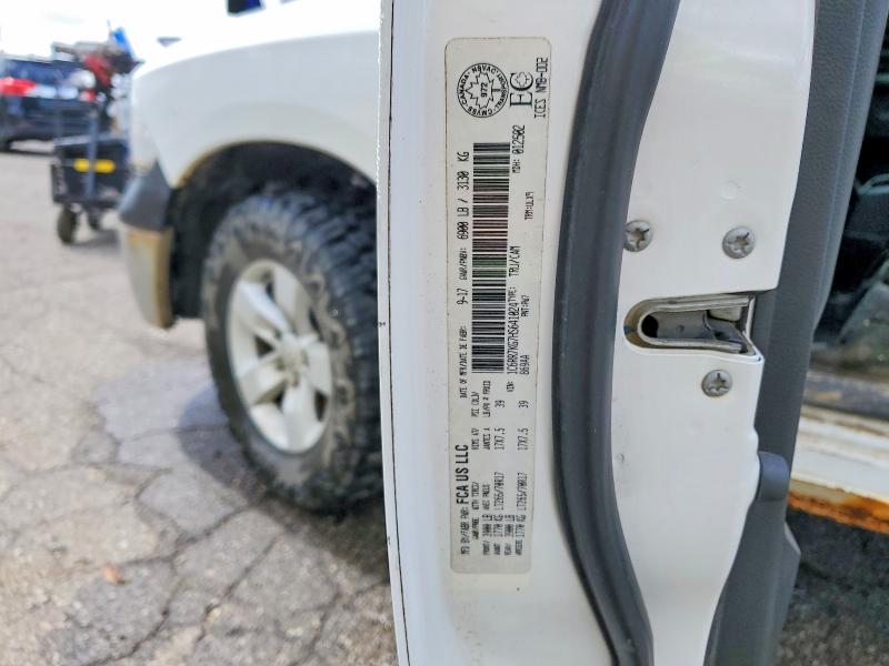 Продажа на аукционе авто 2017 Ram 1500, vin: 1C6RR7KG7HS641024, номер лота: 51916726