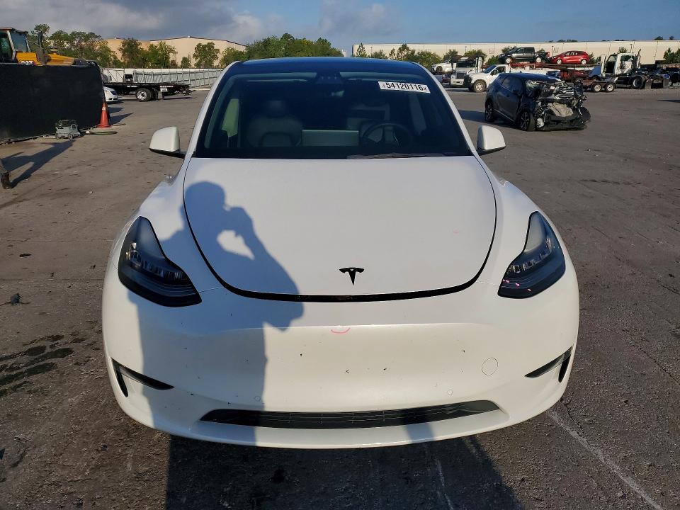 Продаж на аукціоні авто 2021 Tesla Model Y, vin: 5YJYGDED6MF122631, номер лоту: 54120116