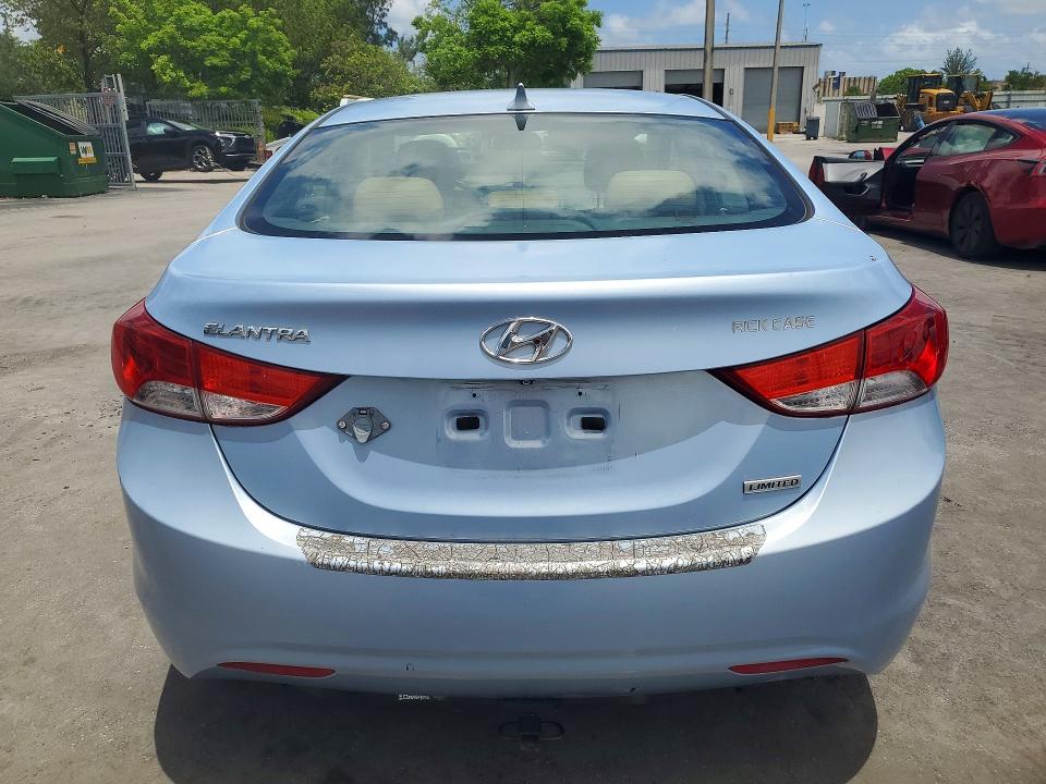 Aukcja sprzedaży 2013 Hyundai Elantra, vin: KMHDH4AE2DU615896, numer aukcji: 54433846